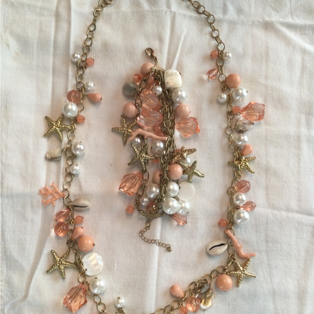 Kate Spade necklace and bracelet